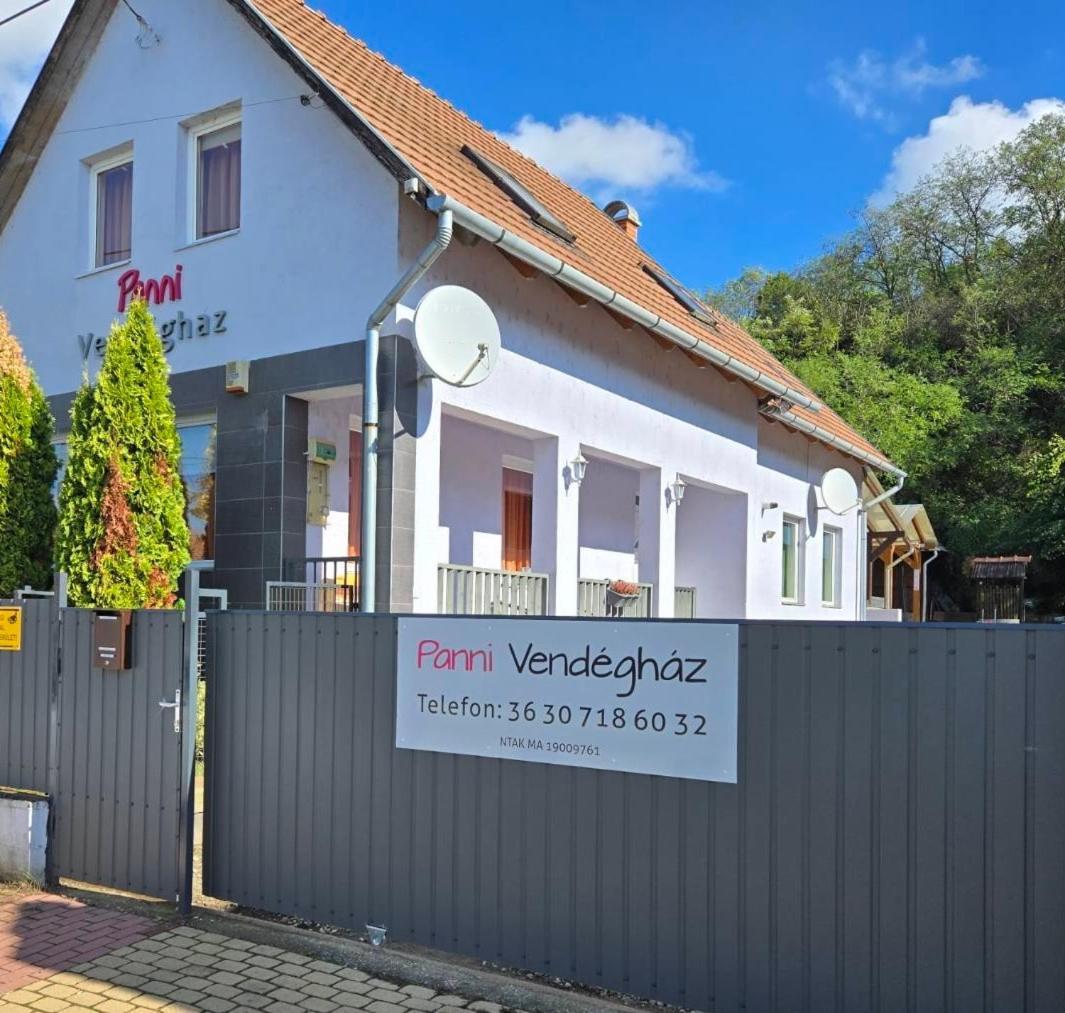Panni Vendeghaz Hotel Egerszalok Exterior photo
